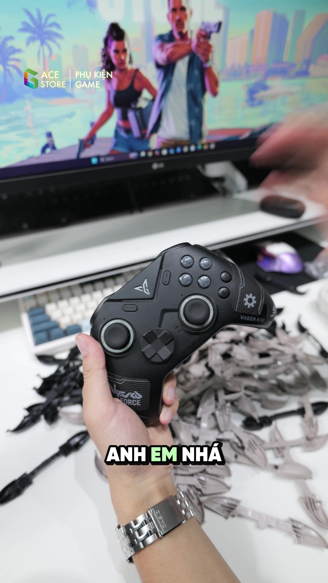 Chi tiết nút bumber Dunefox