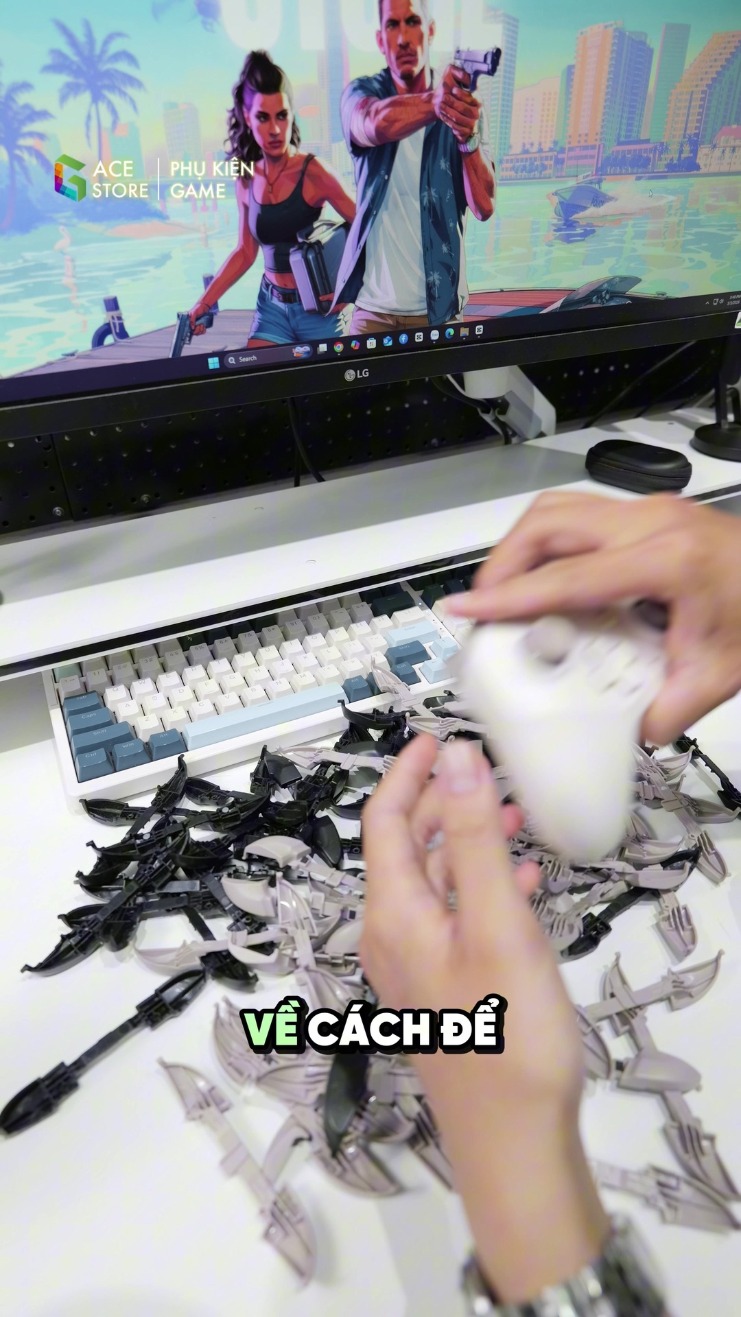 Nút bumber cho Vader 4 Pro