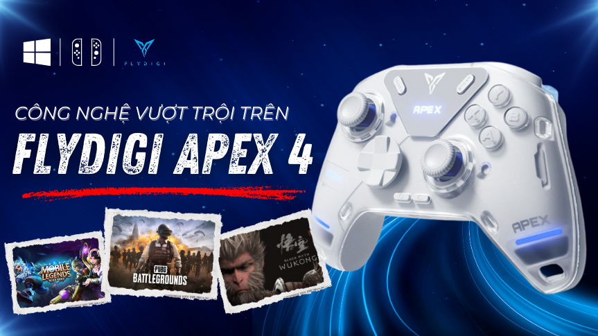 Công Nghệ Vượt Trội Trên Flydigi Apex 4: Đột Phá Cho Game Thủ
