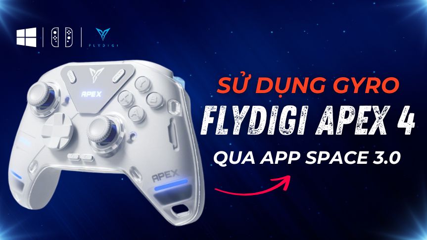 Hướng Dẫn Sử Dụng Gyro Trên Flydigi Apex 4 Với App Space 3.0