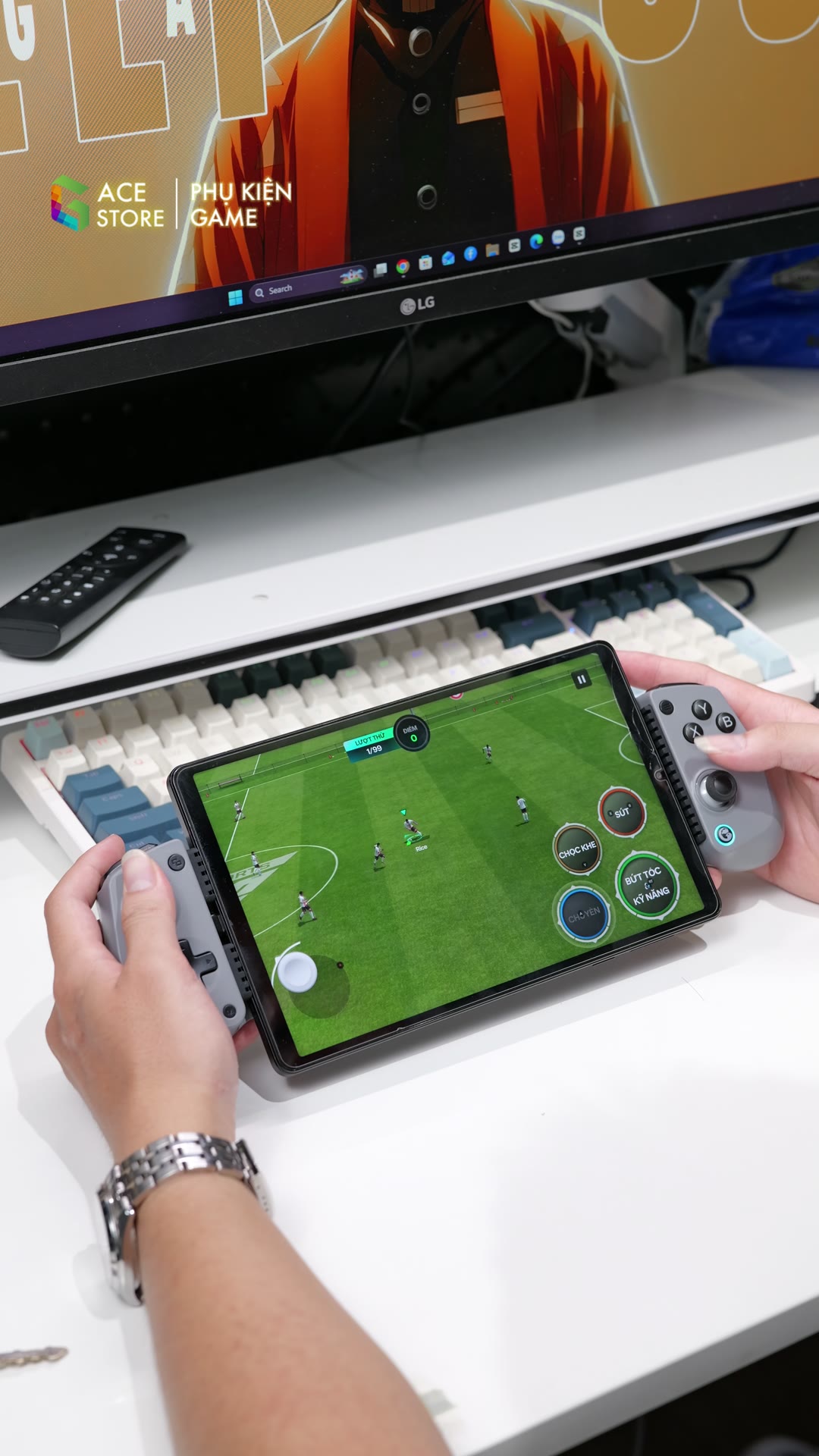Tính năng map phím trên app GameSir cho FC Mobile