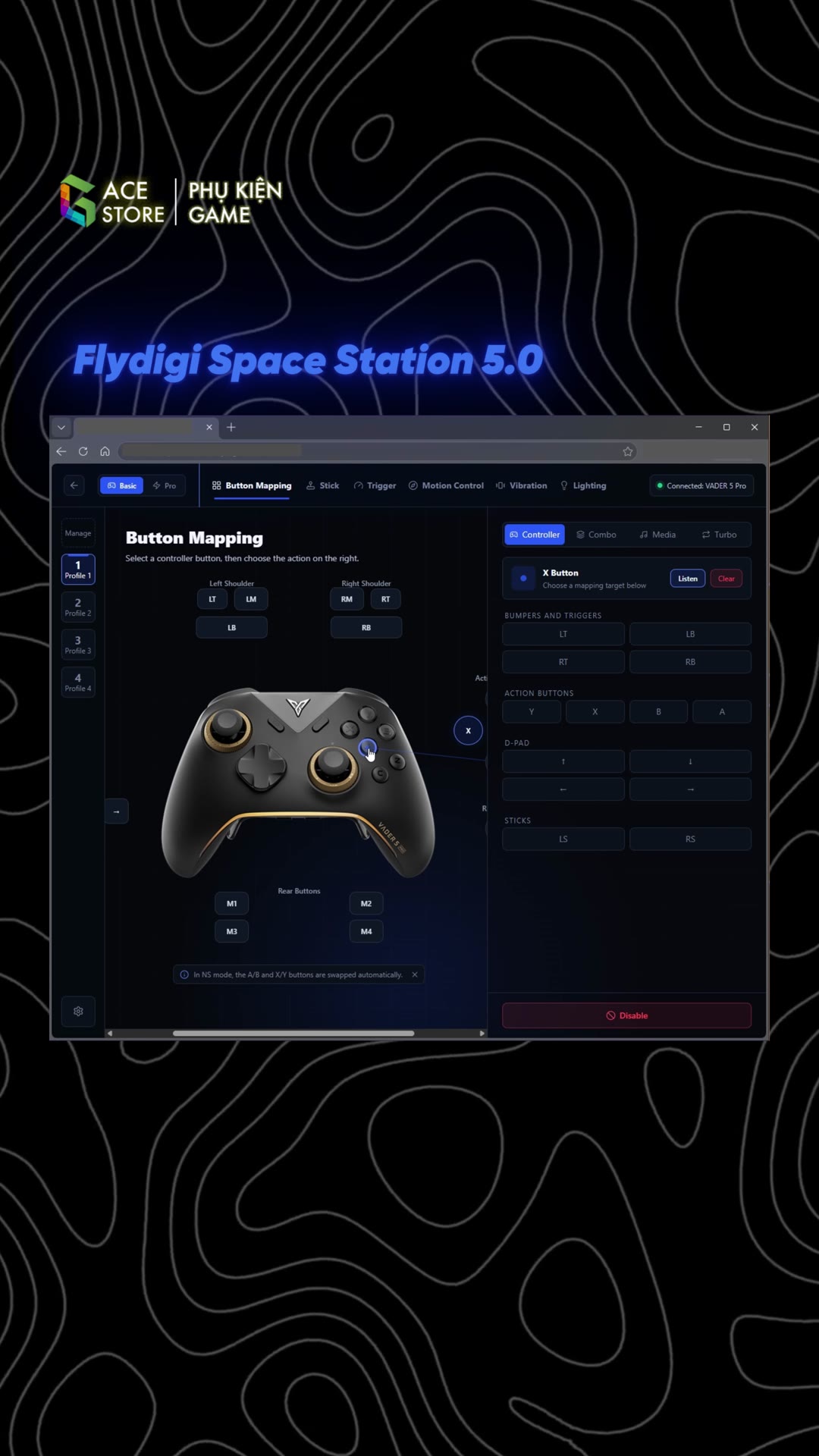 Trải nghiệm Flydigi Space Station 5.0 — Giao diện web mới thay thế app truyền thống - hình 1