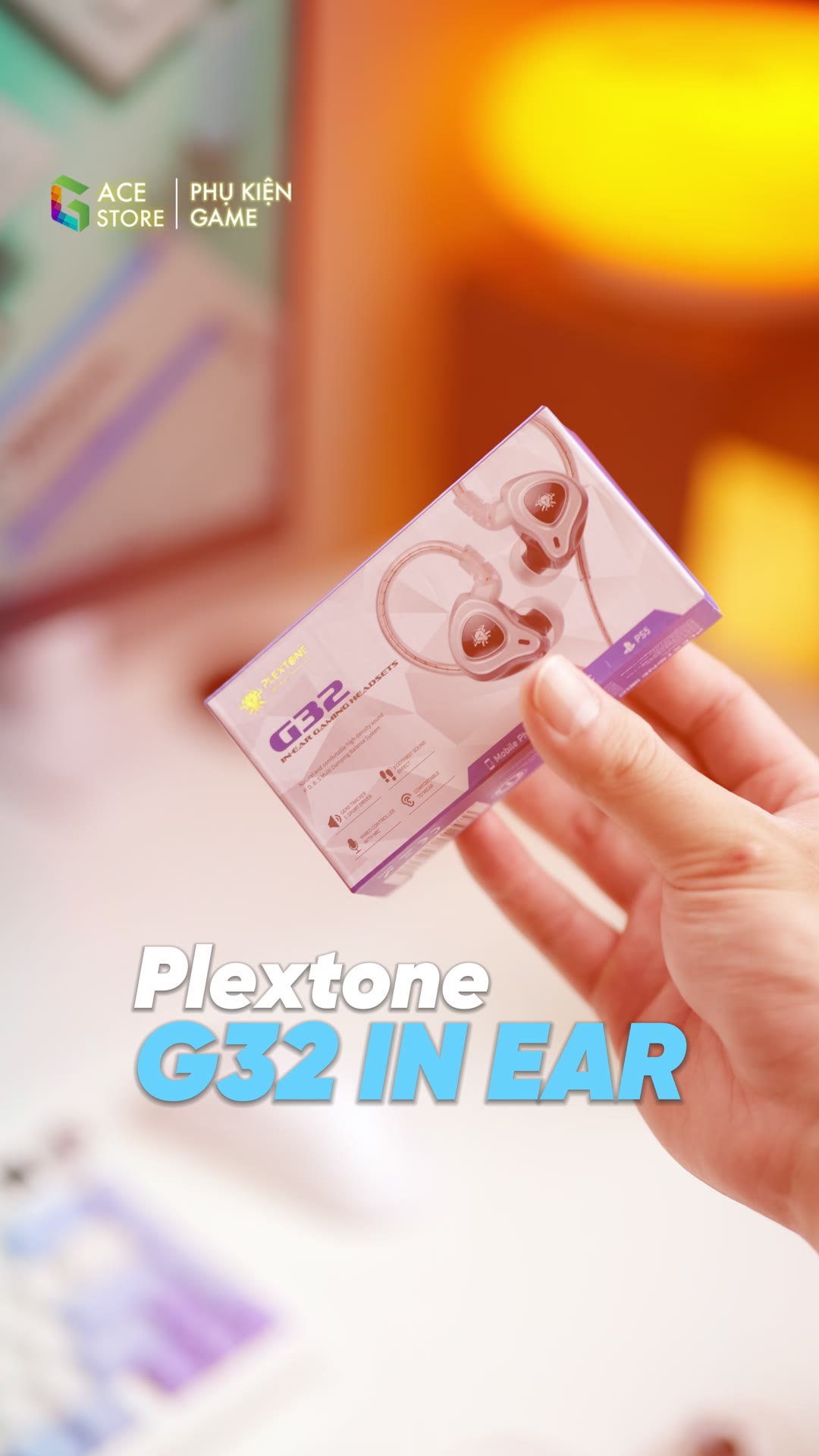 Cận cảnh Plextone G32 với driver 10mm