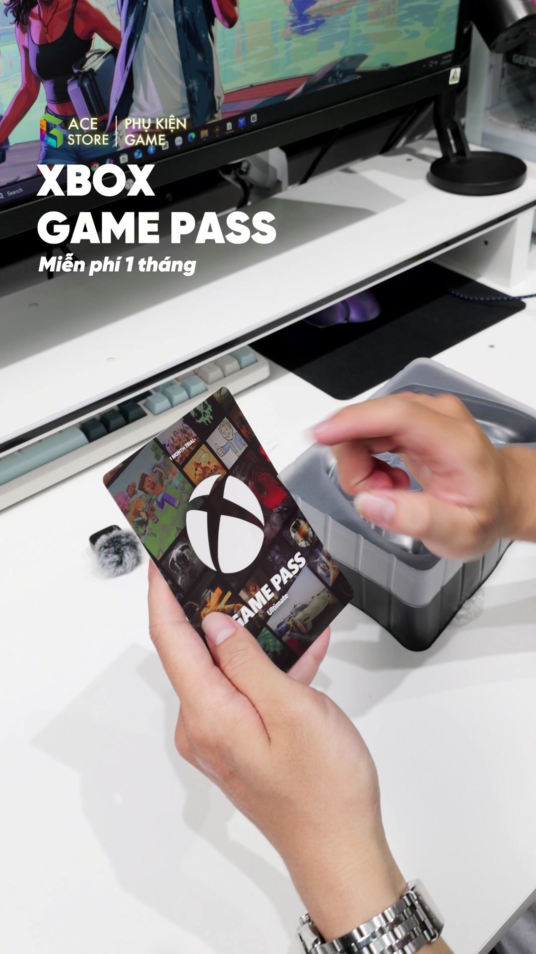 Không gian để game của TH06