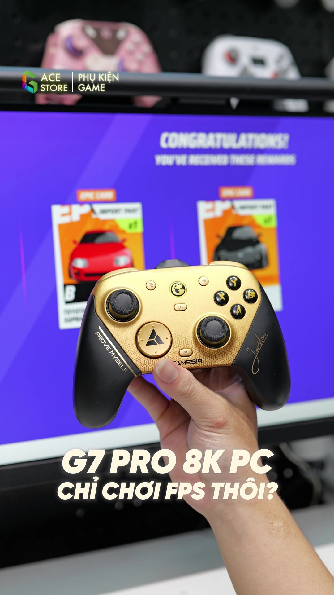 GameSir G7 Pro 8K PC — Tay Cầm Chơi Được Mọi Thể Loại Game, Không Chỉ FPS