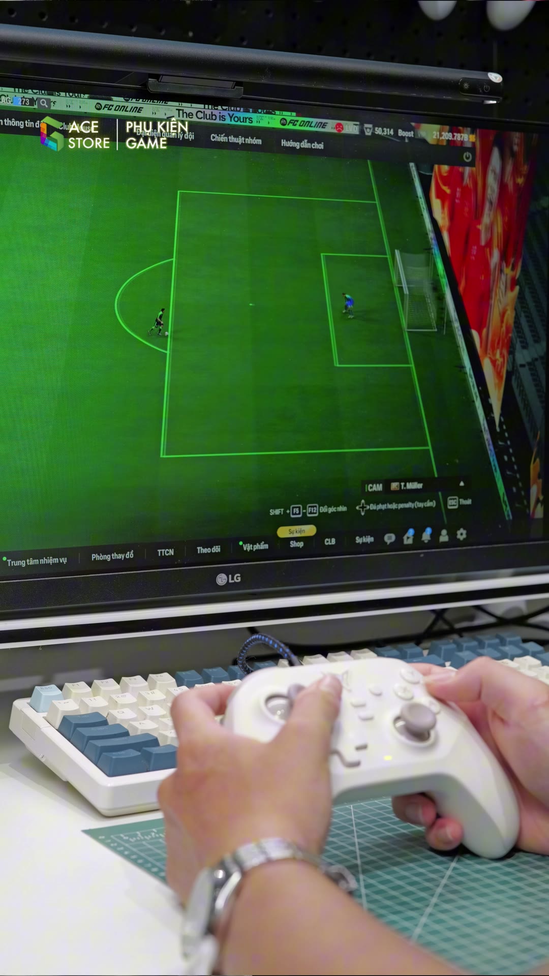 Dunfox vài trăm nghìn cân đua xe, FC Online và cả FPS: có thật không?