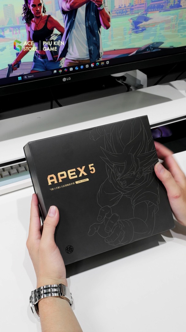 Review Apex 5 – Siêu Phẩm Tay Cầm Flydigi Với Skin Super Saiyan Cực Chất