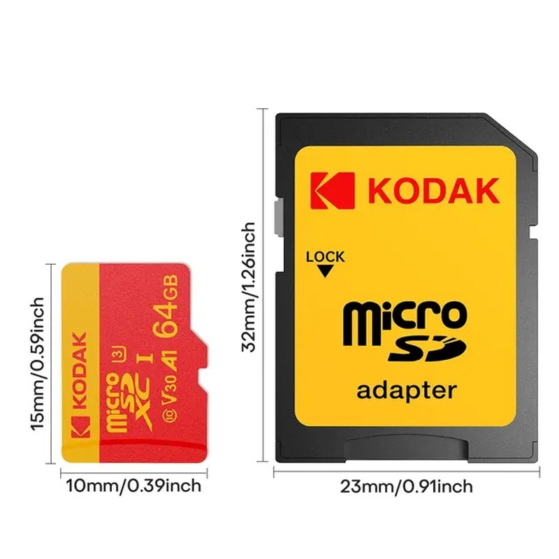 Kodak microSD - Ứng dụng đa năng