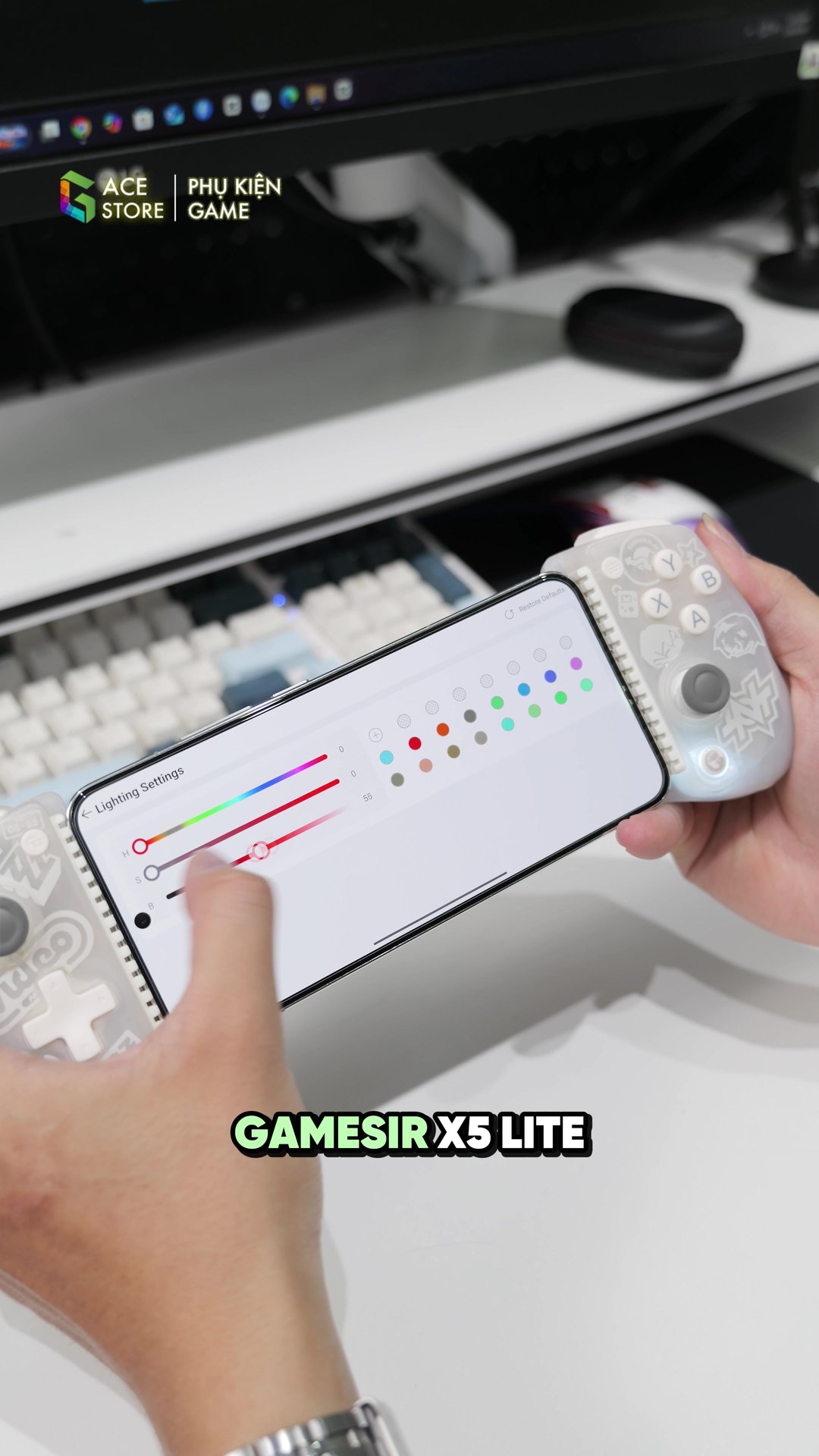 GameSir X5S LED tắt