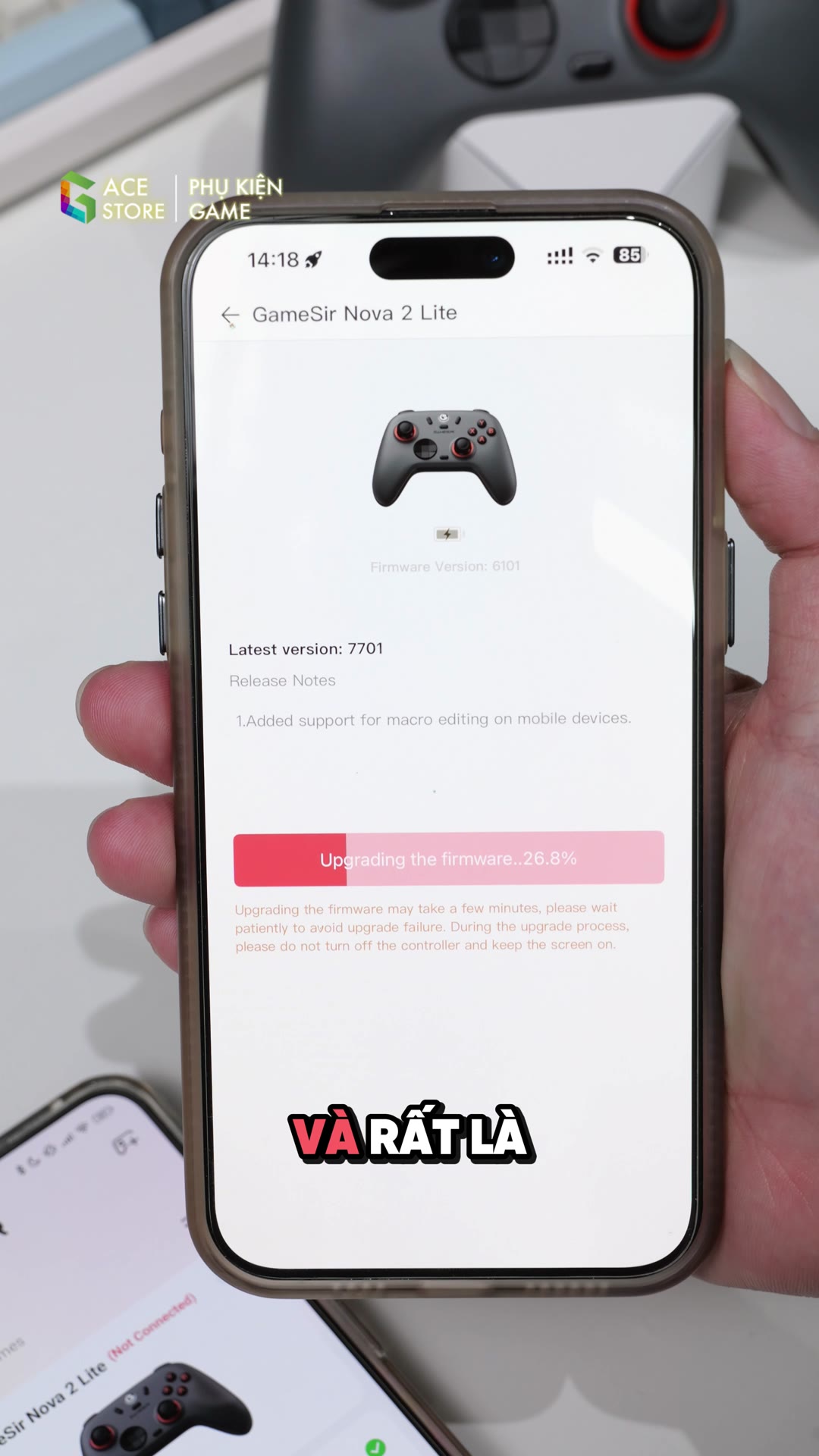 Hướng dẫn tạo và sử dụng Macro trên GameSir Nova Lite 2 qua ứng dụng điện thoại