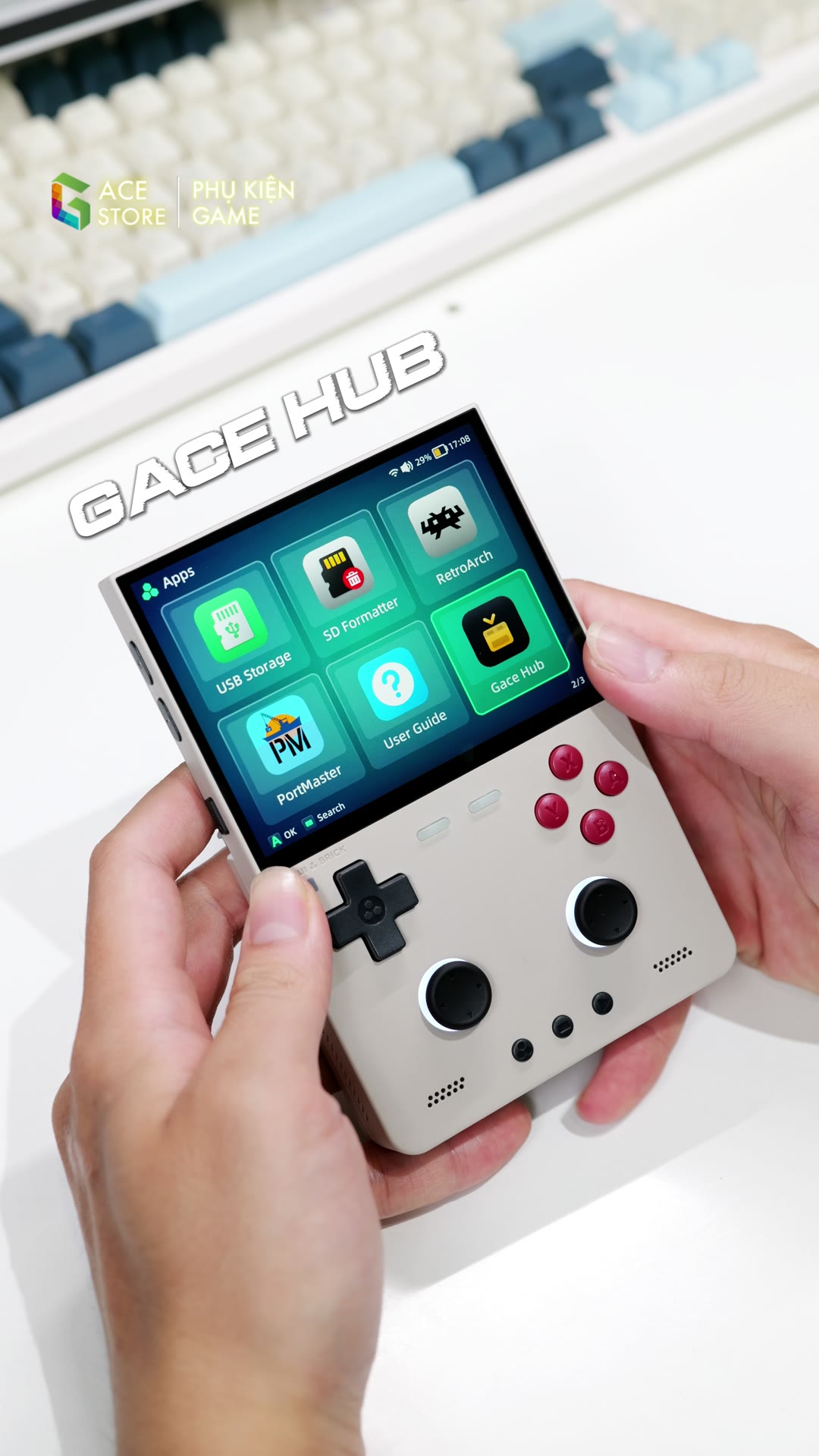 Hướng dẫn tải thêm game trên máy chơi game Trimui Brick bằng GHub và Retro Hub