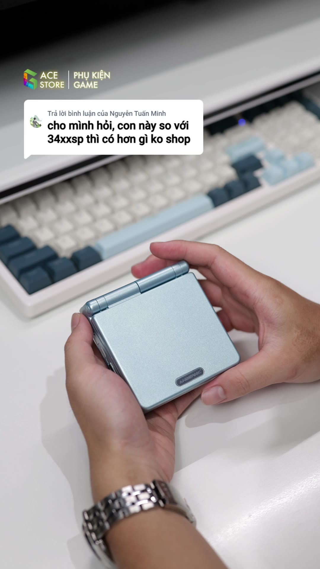 Mở đầu video so sánh RG SP và 34XXSP