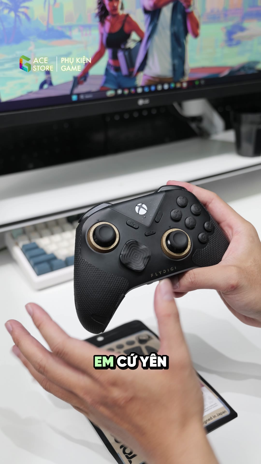 Người chơi game sử dụng Grips Tape