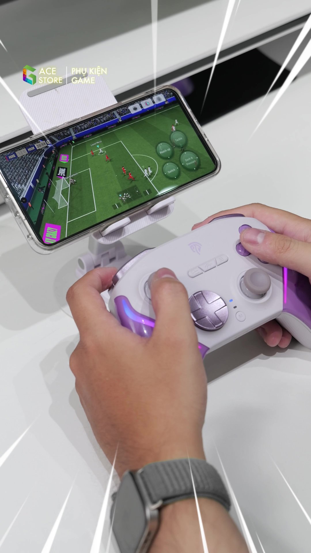 Review Easy SMX D10 – Tay Cầm Chơi eFootball Cực Đã Trên Điện Thoại