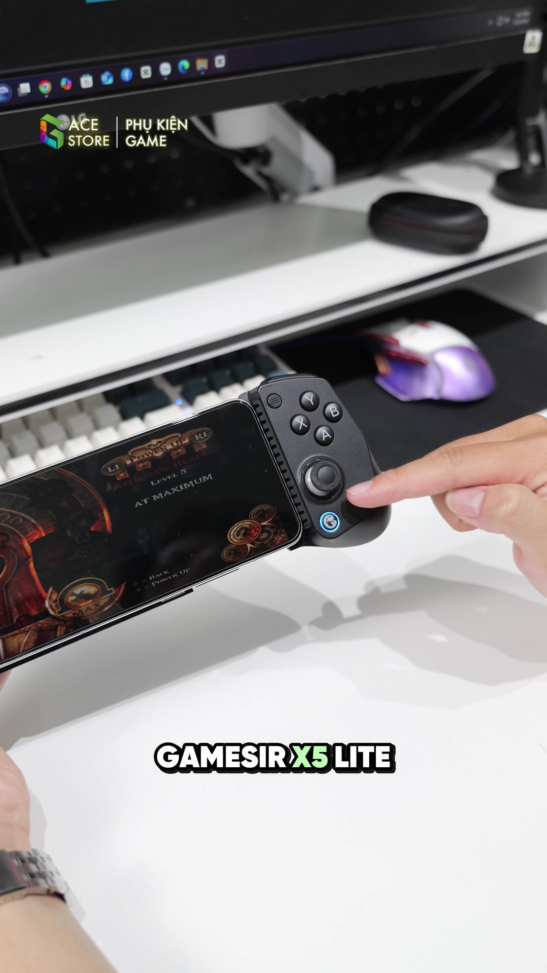 GameSir X5 Lite và X5S với đèn LED