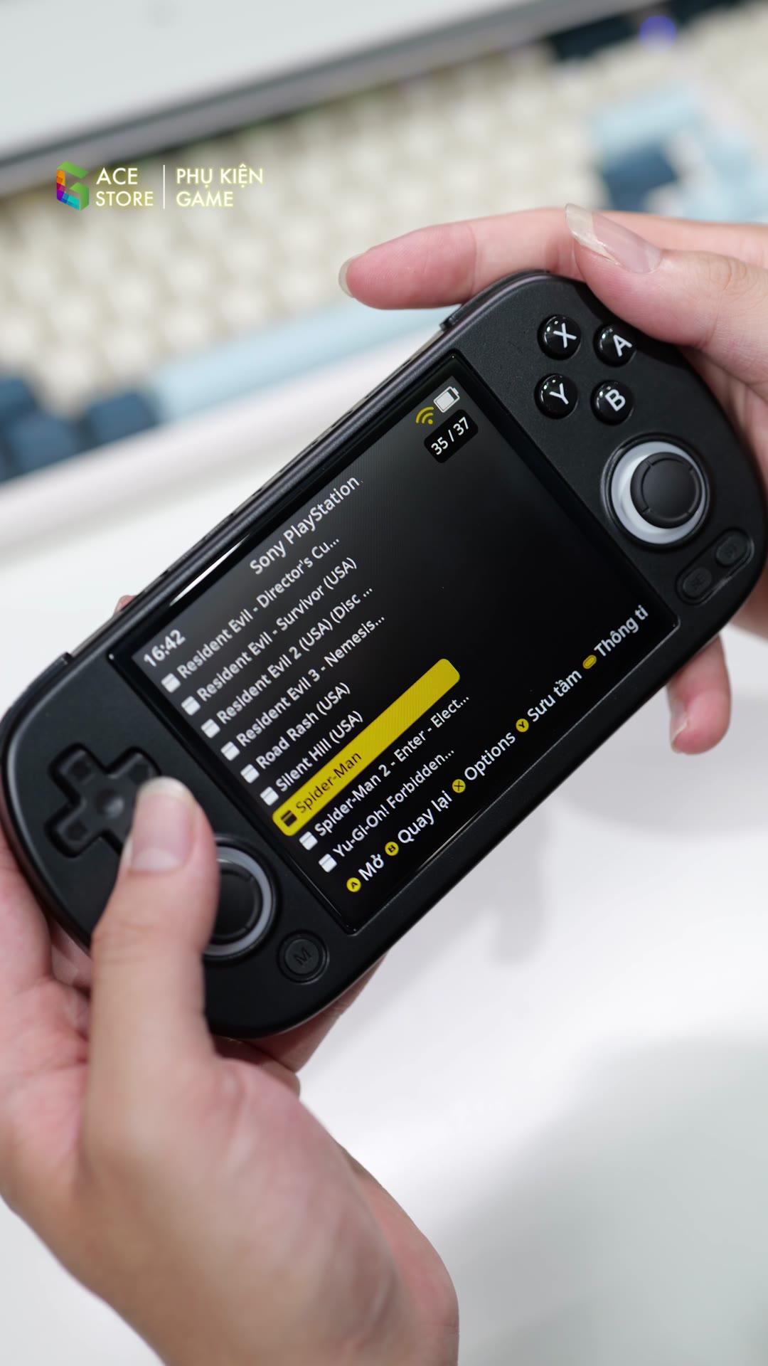 Thẻ nhớ microSD 128GB dùng để cài thêm game cho RG40XX H