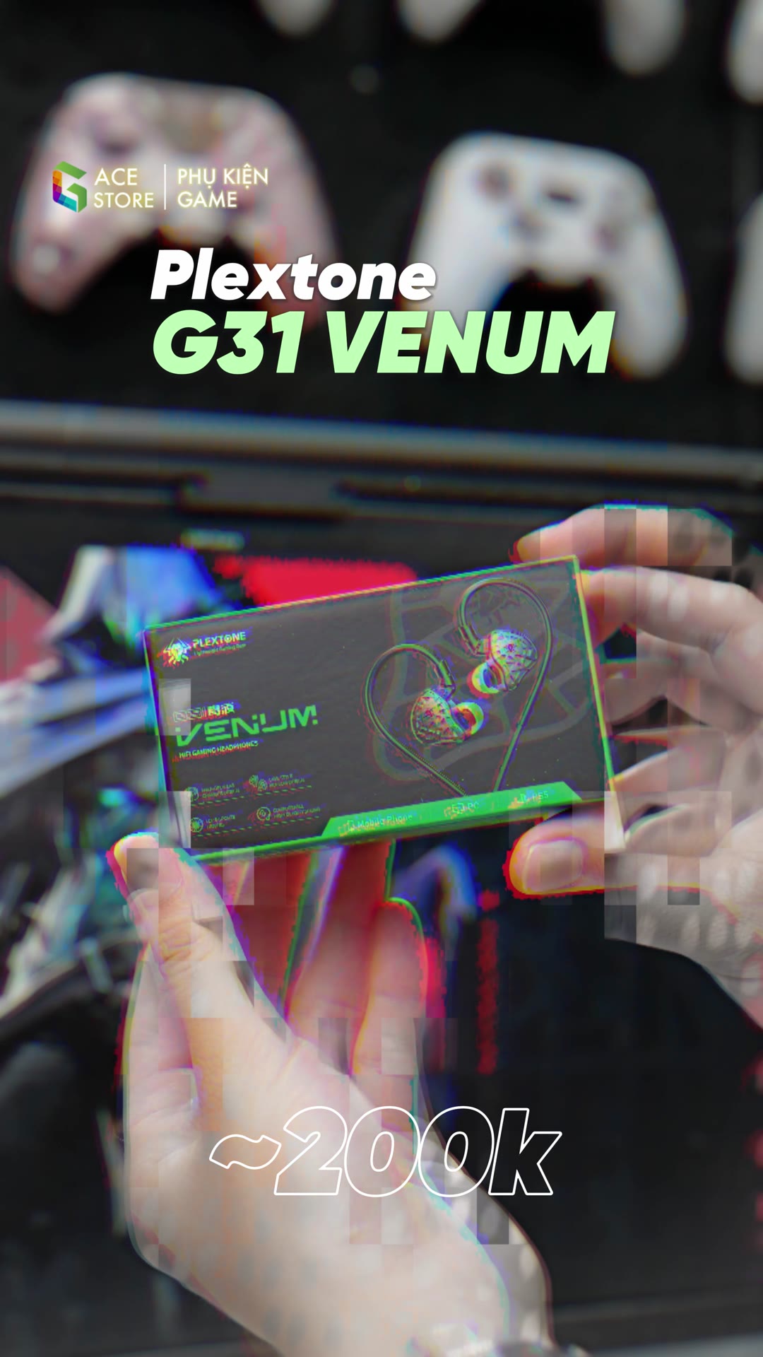 Plextone 631 Venum thiết kế thể thao