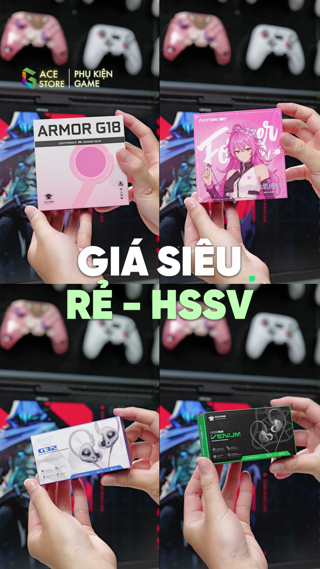 Plextone Armor G18 giá siêu rẻ cho học sinh sinh viên