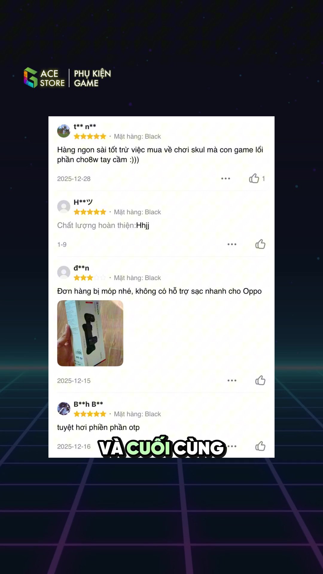 Gamesir X5 Lite tổng kết