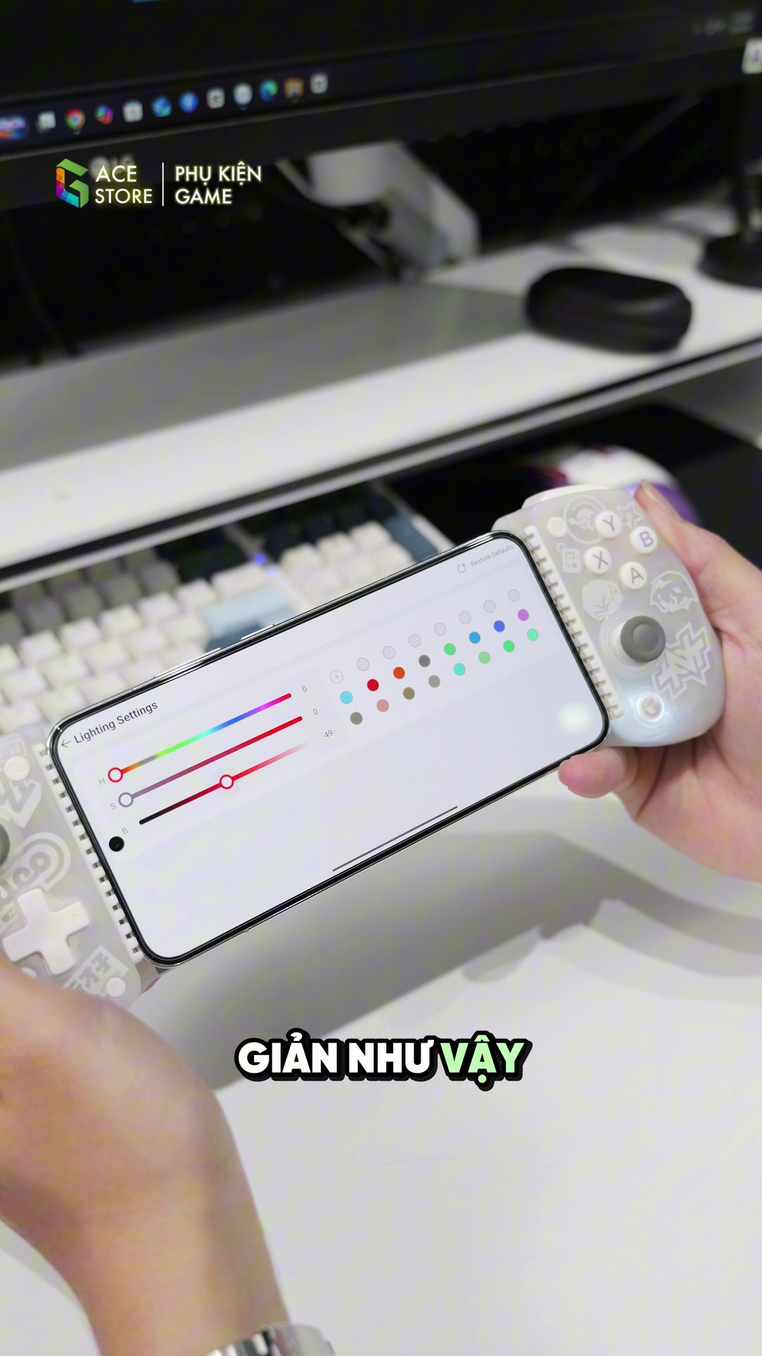 GameSir X5 Lite LED tắt