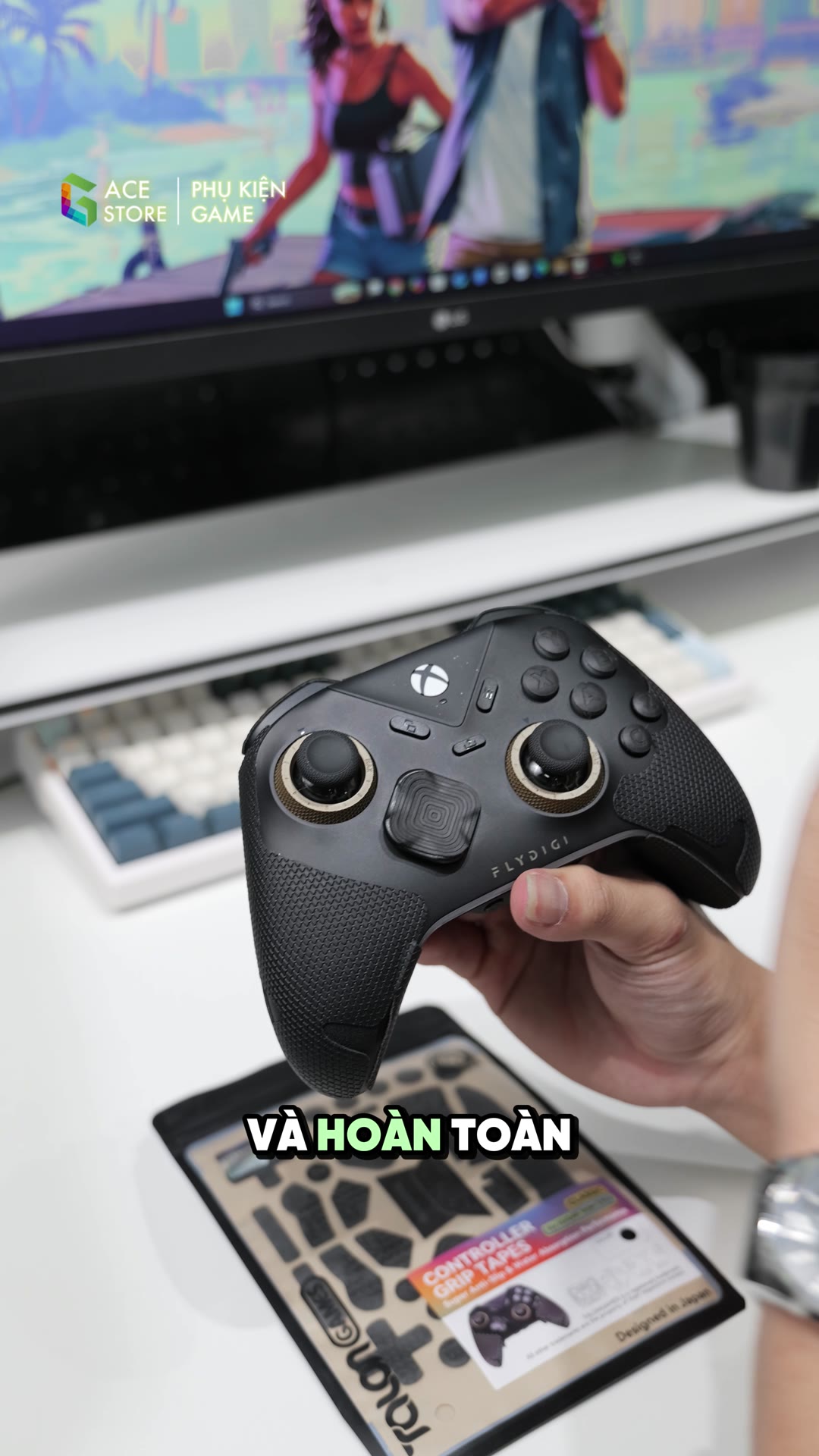 Review Grips Tape Vader 5S - Vỏ bọc tay cầm game chuyên nghiệp