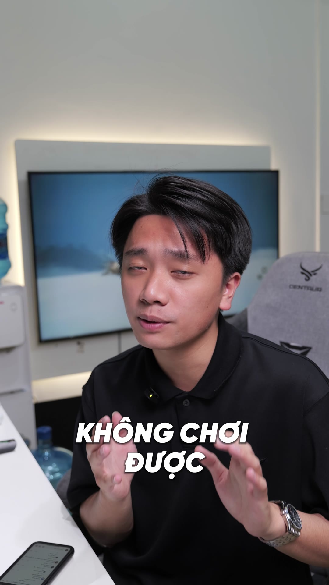 Thông báo không chơi được adaptive trigger
