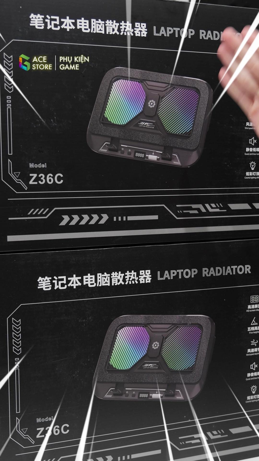 Hình 2 - Z36C Laptop Cooler