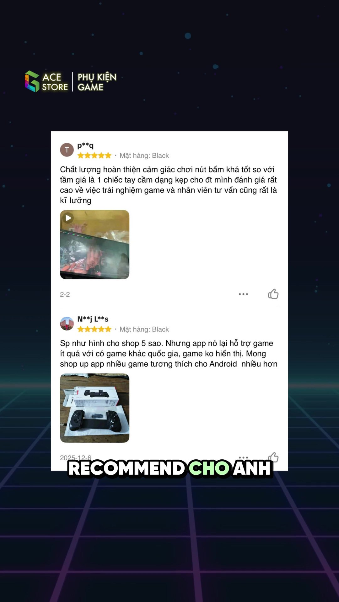 Gace Store - Phụ kiện game chính hãng