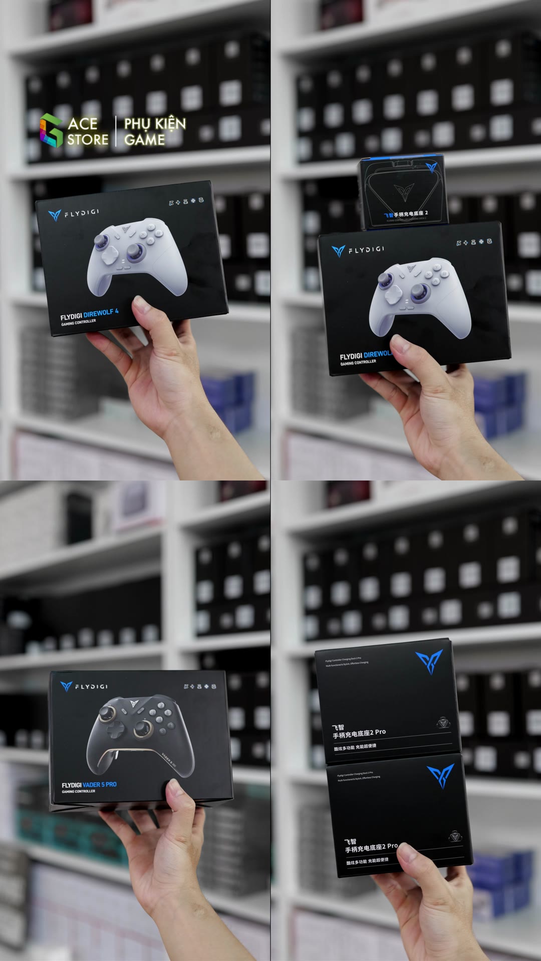 Menu Flydigi tháng 9 tại Gace Store — Vader 5 Pro, Direwolf 4, Apex 5 và nhiều phụ kiện - hình 1