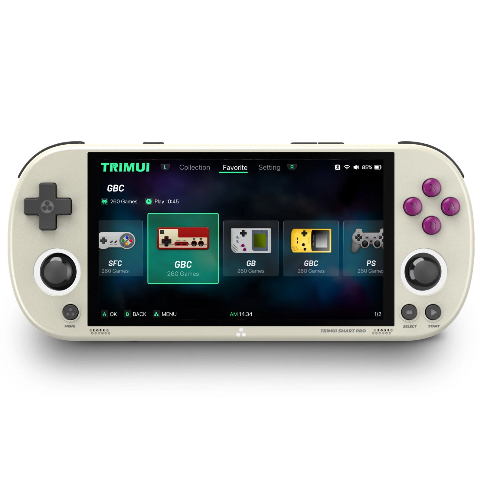 TrimUI Smart Pro giao diện