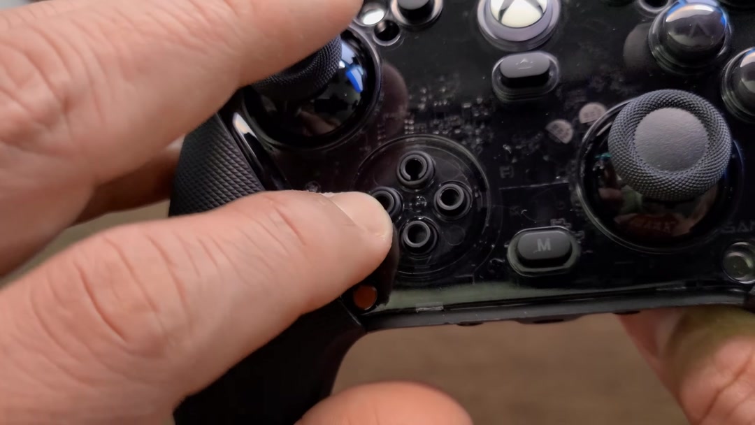 D-pad sau mod, kiểm tra cảm giác
