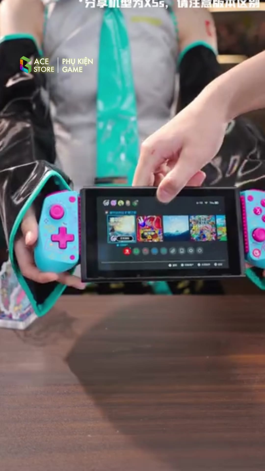 GameSir X5S Miku Edition trong hộp