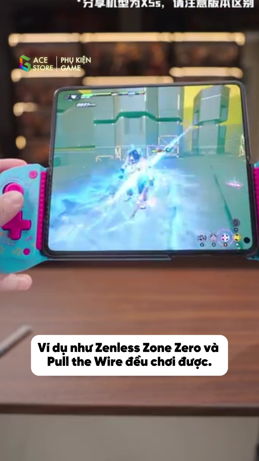 Tính năng turbo và giao diện của GameSir X5S Miku