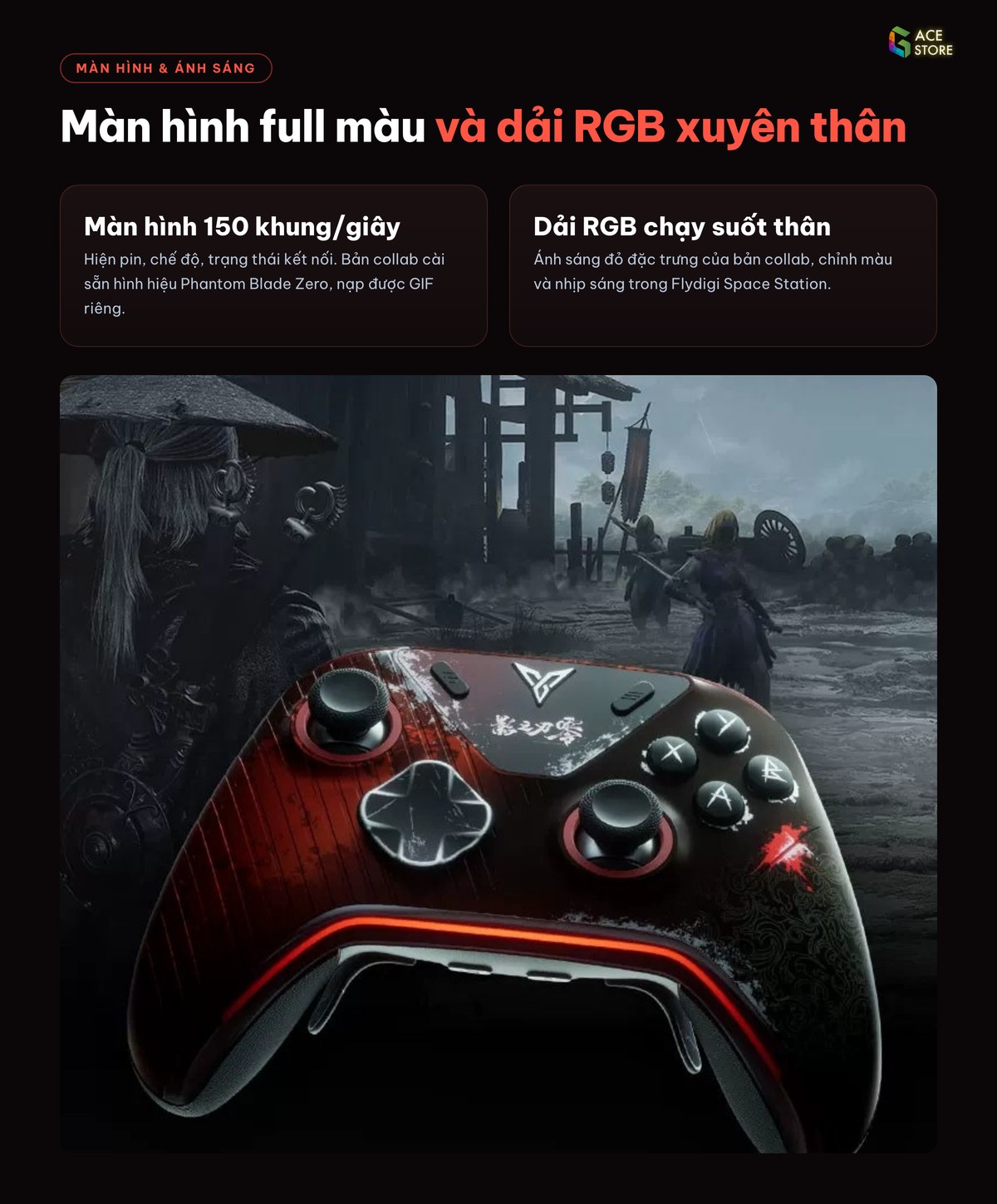Màn hình full màu và dải RGB