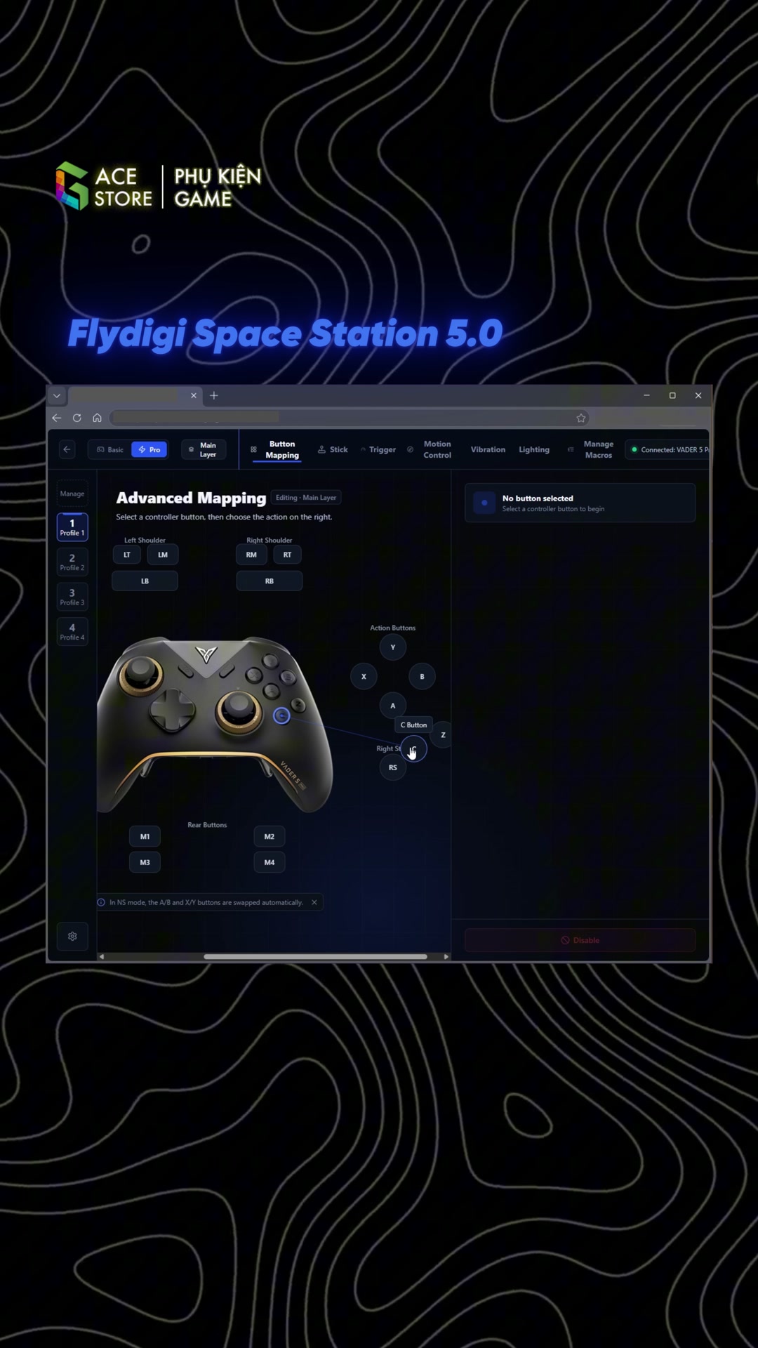 Flydigi Space Station 5.0 Web App Setup