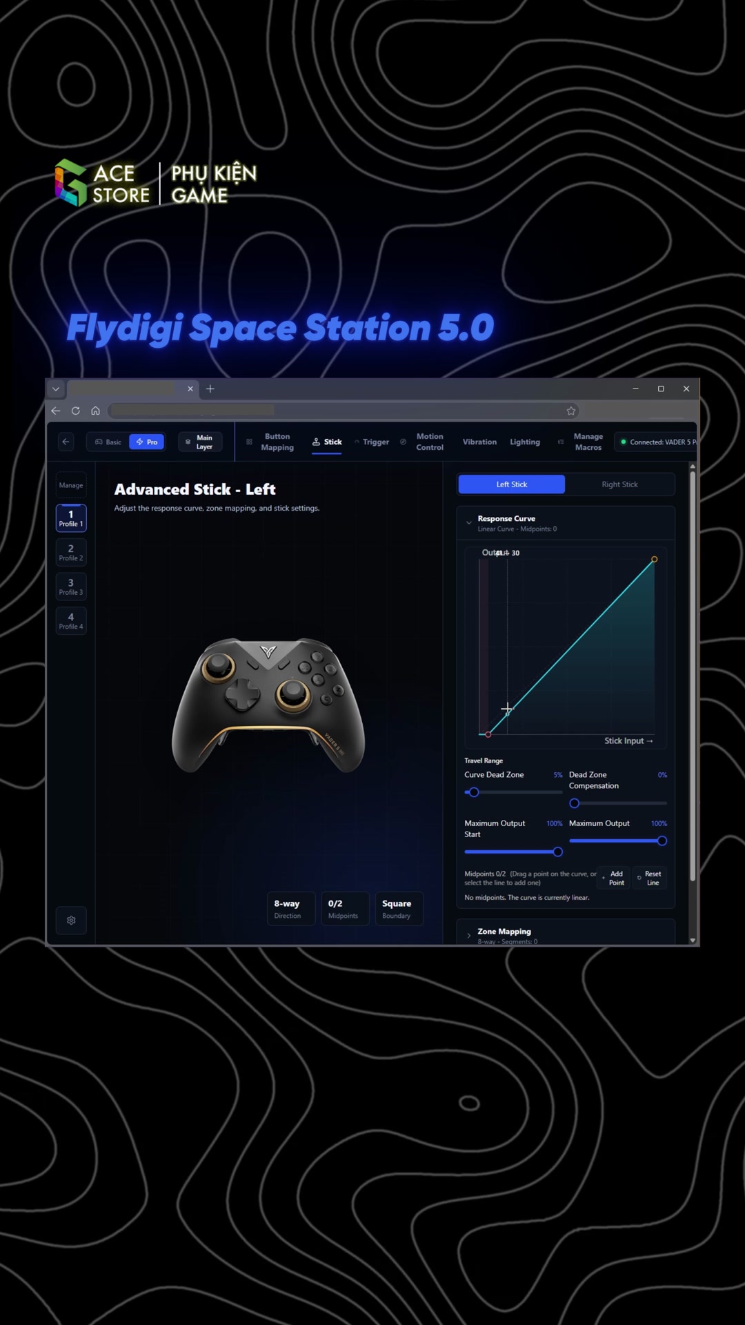 Flydigi Space Station 5.0 Web Interface