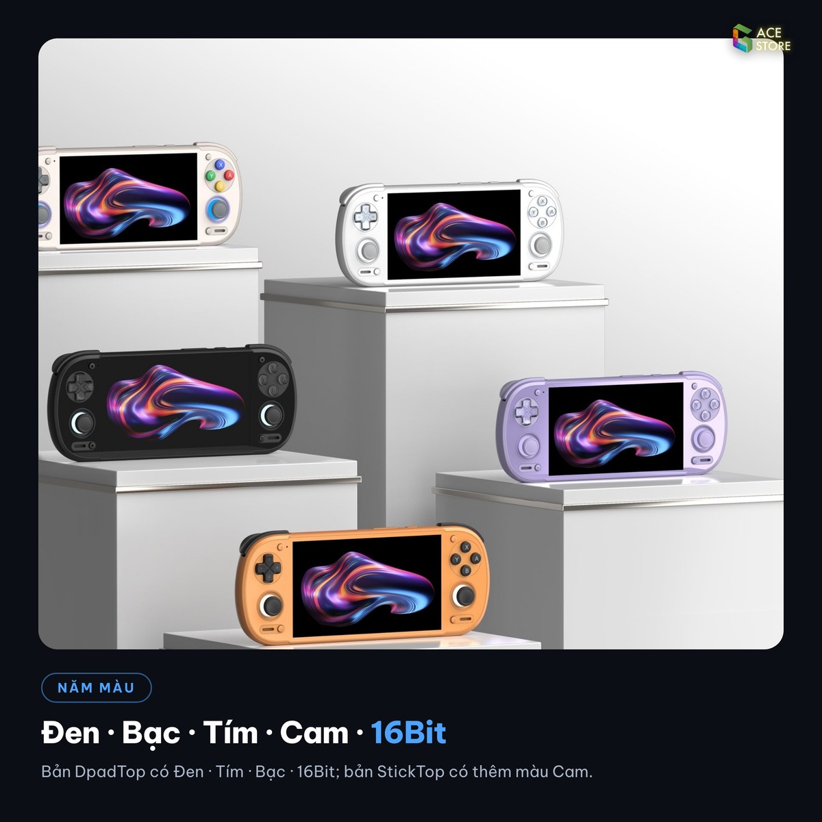 Các màu của Retroid Pocket 6
