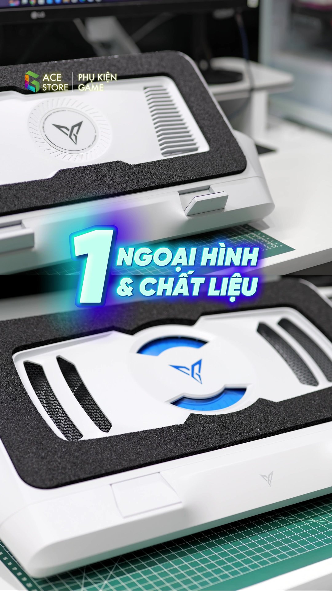 Ngoại hình Flydigi BS3 và BS3 Pro