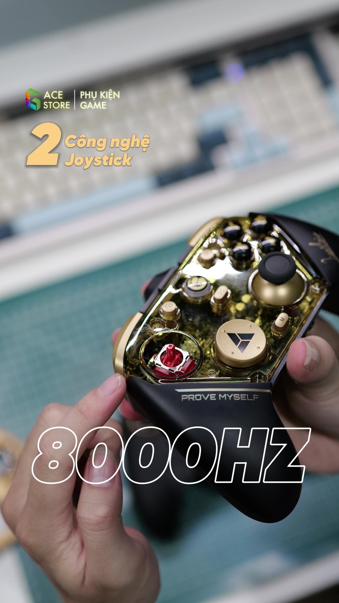 Hệ thống nút phụ Flydigi Vader 5 Pro