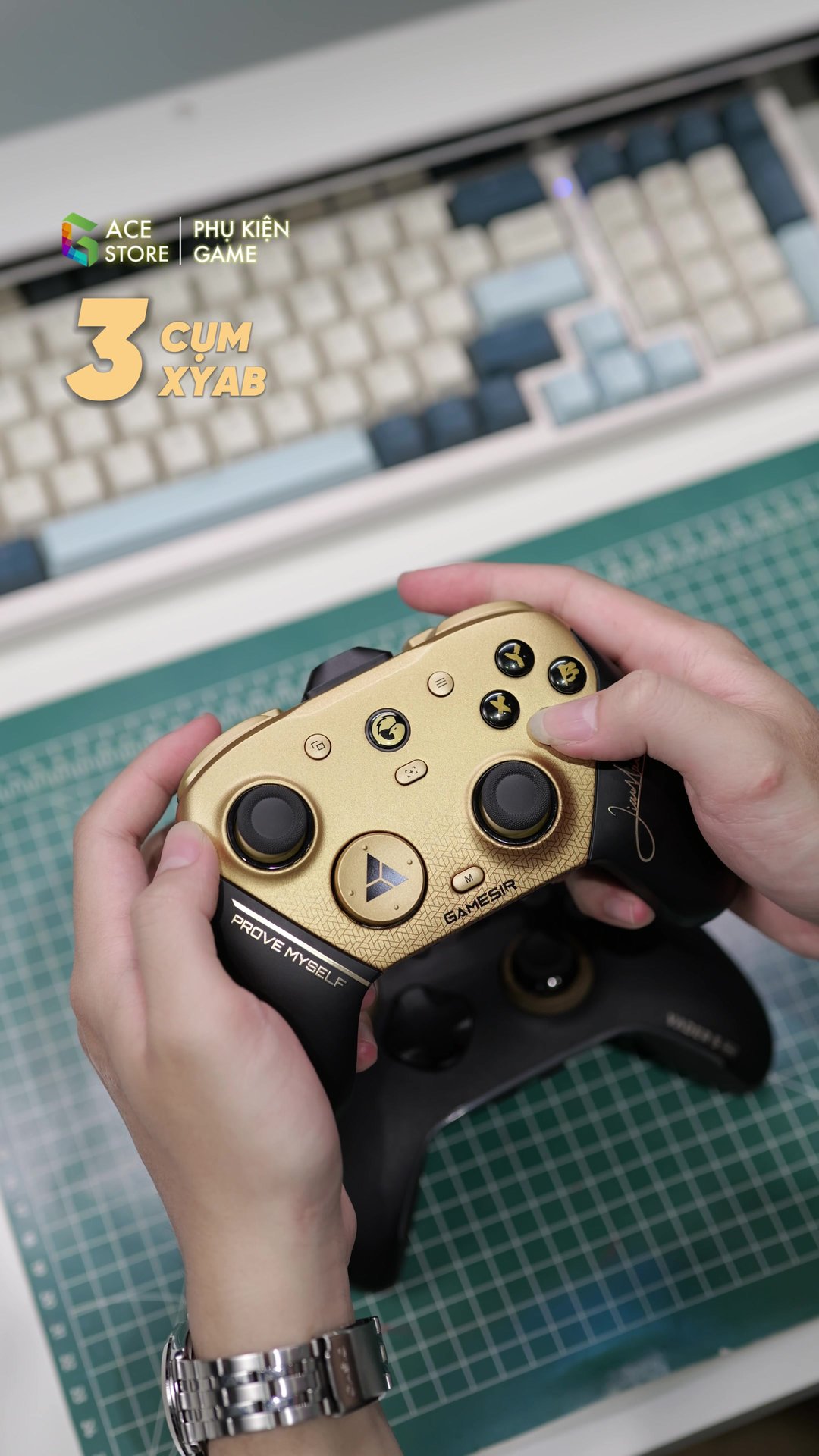 So sánh joystick hai tay cầm