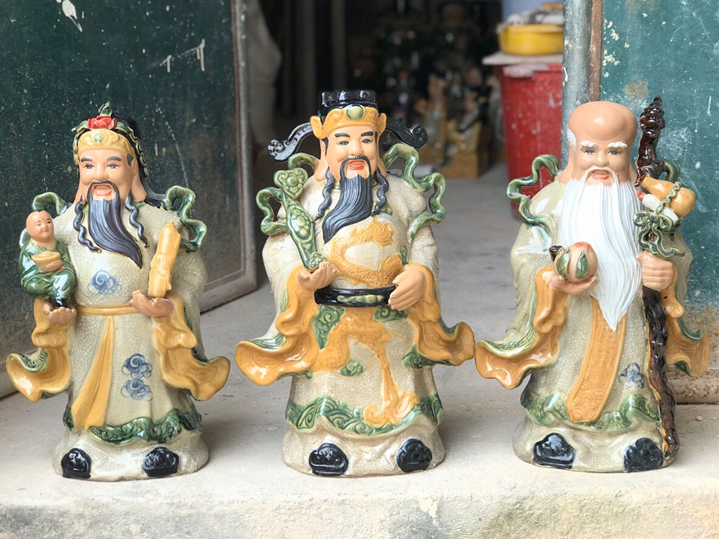 PHÚC LỘC THỌ MEN RẠN