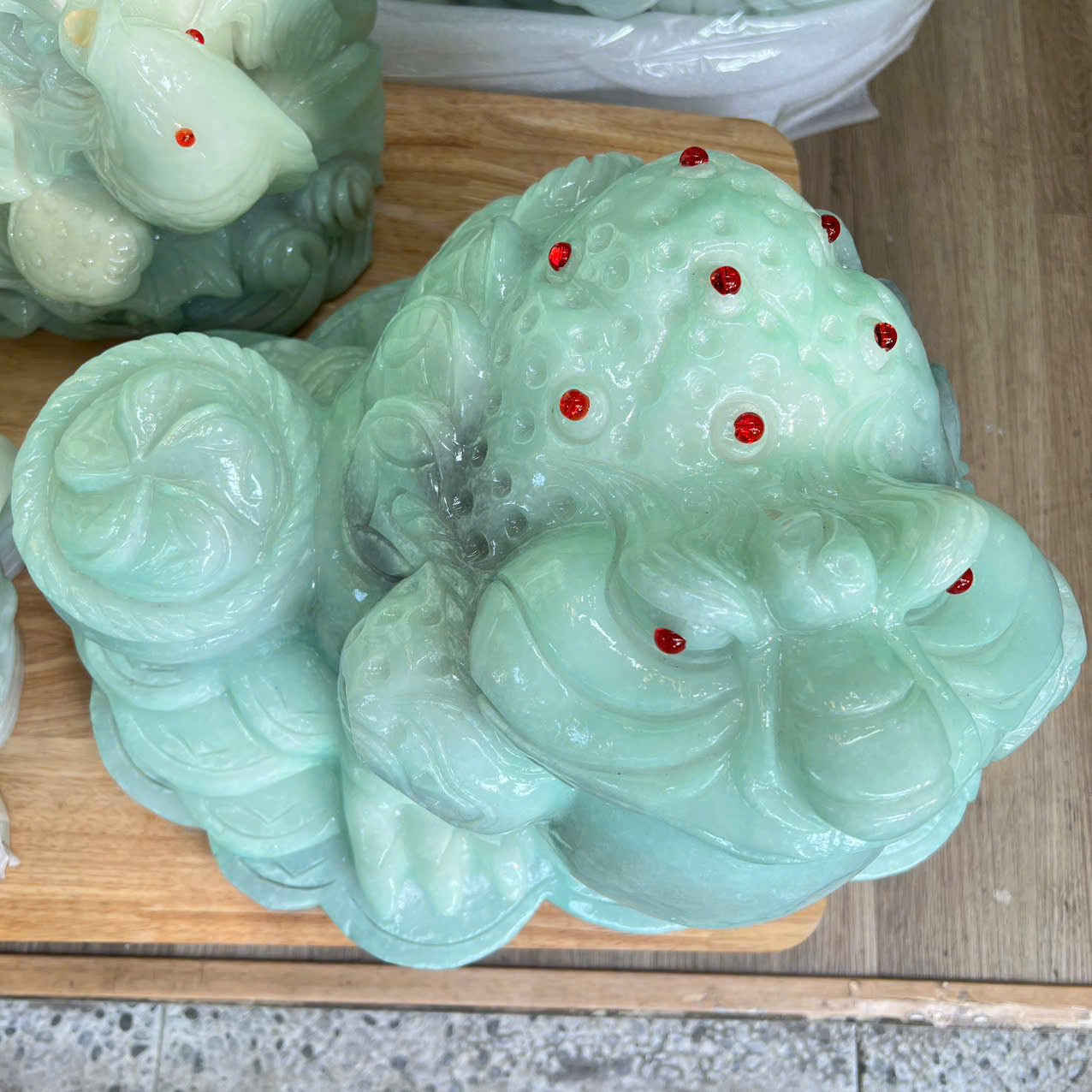 THIỀM THỪ CẨM THẠCH XANH