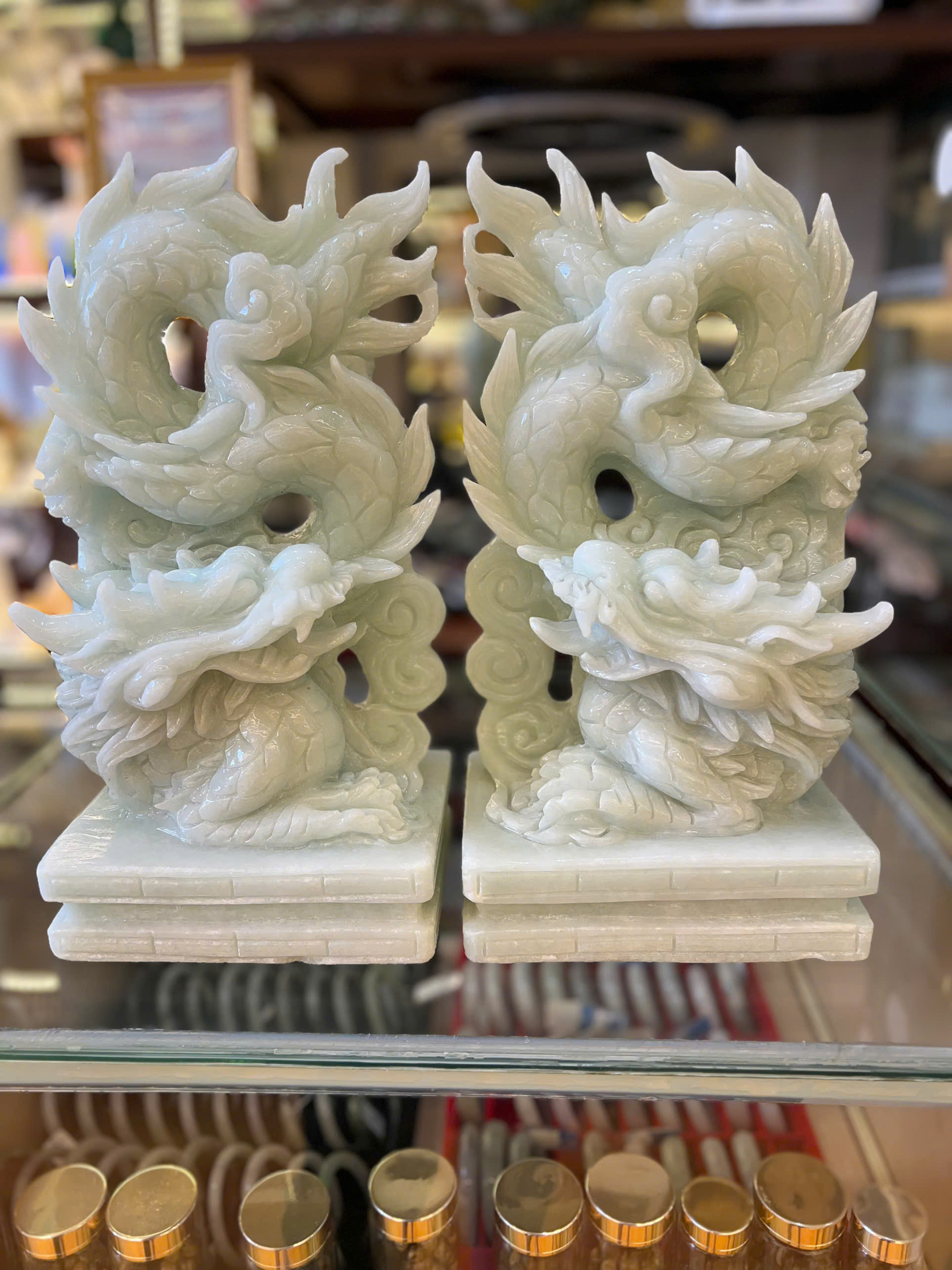 SONG LONG ĐÁ CẨM THẠCH