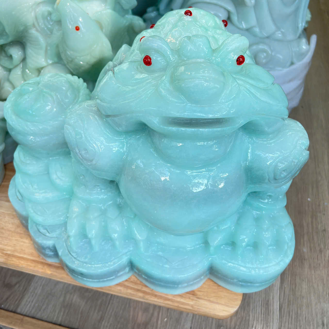 THIỀM THỪ CẨM THẠCH XANH