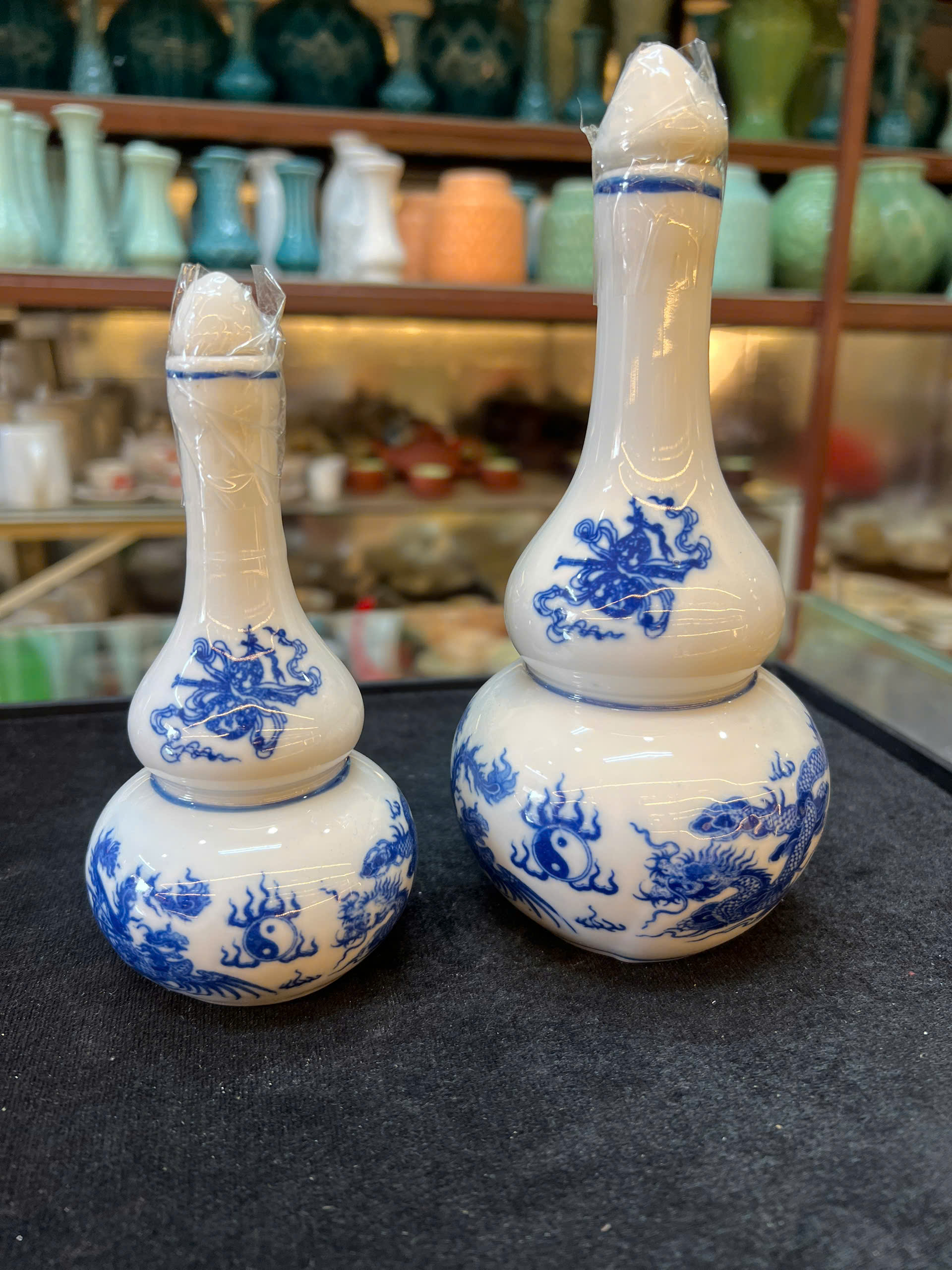 HỒ LÔ LONG PHỤNG MEN XANH