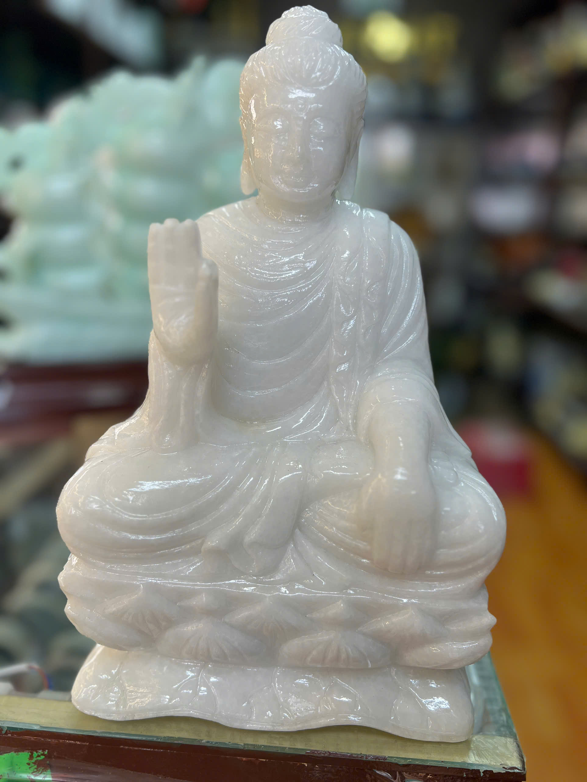 PHẬT THÍCH CA  ĐÁ CT TRẮNG