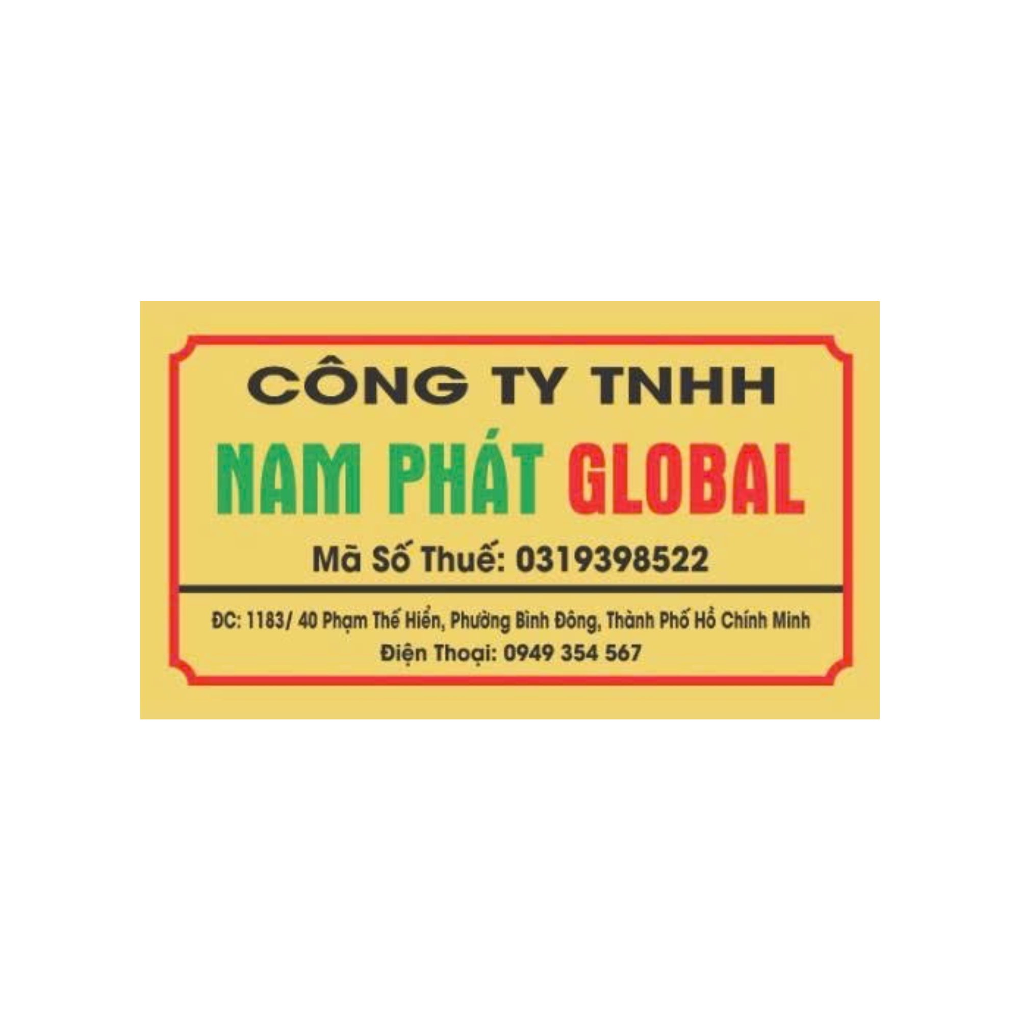 Giấy Kiểm Định Chất Lượng Sản Phẩm