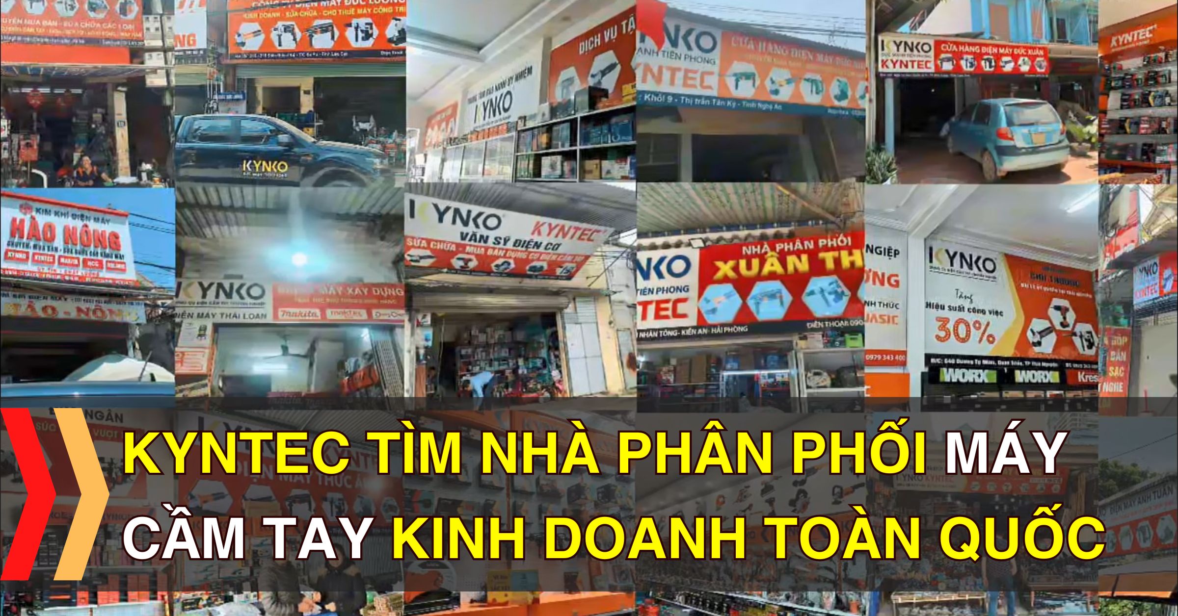 Kyntec Tìm Kiếm Nhà Phân Phối Toàn Quốc – Hợp Tác Kinh Doanh Máy Cầm Tay Chuyên Nghiệp