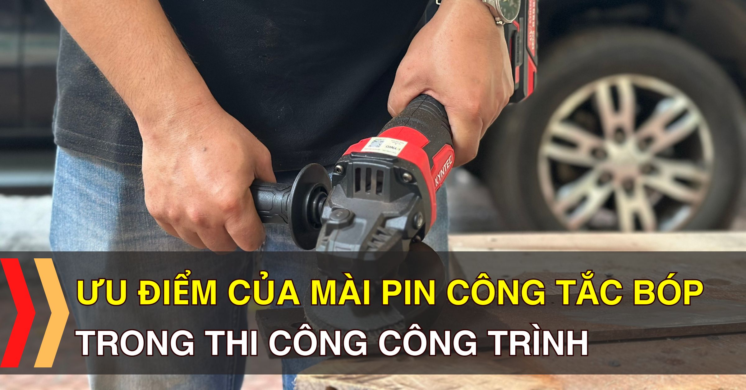 Ưu điểm của mài pin công tắc bóp trong thi công công trình