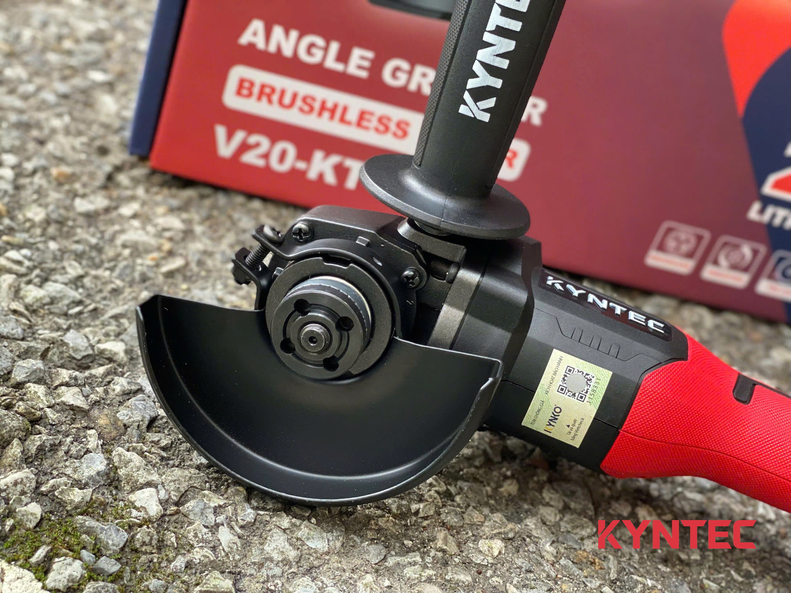 Máy Mài Pin 100mm Kyntec KT56 bộ 2 pin